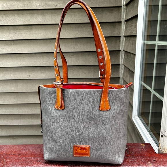 Grey gray Dooney and Bourke Bag - Picture 1 of 13